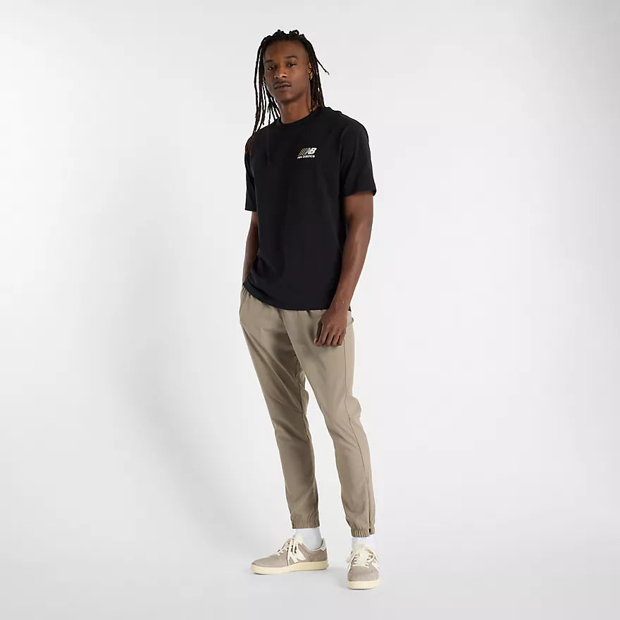 Athletics Multi Color Logo T-Shirt New Balance - Black