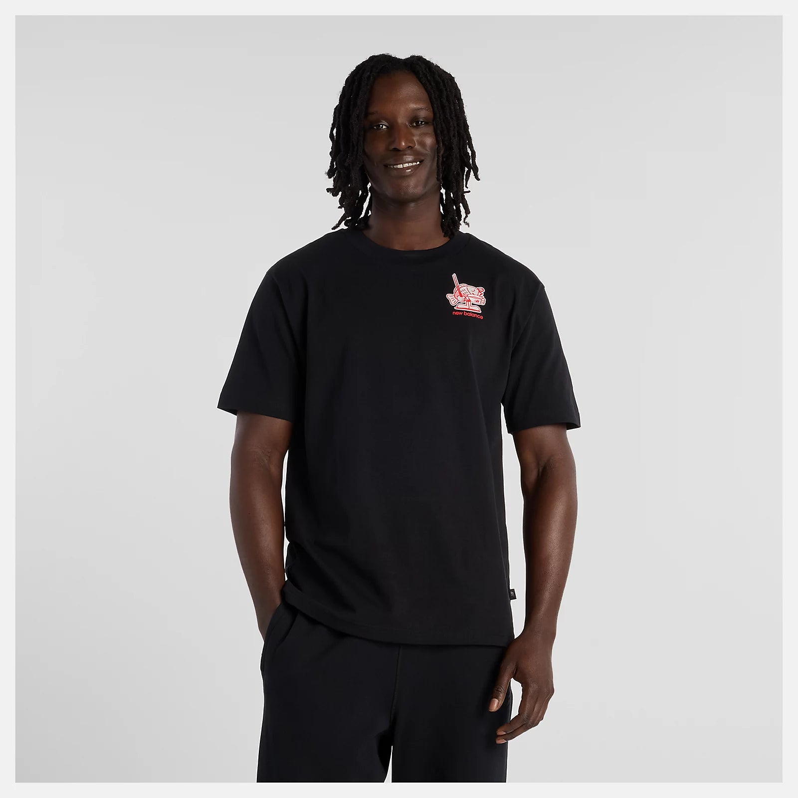 Ramen T-Shirt New Balance - Black