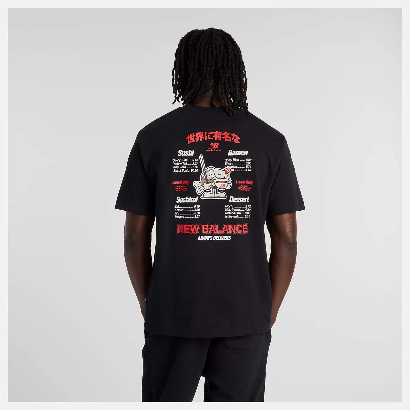 Ramen T-Shirt New Balance - Black