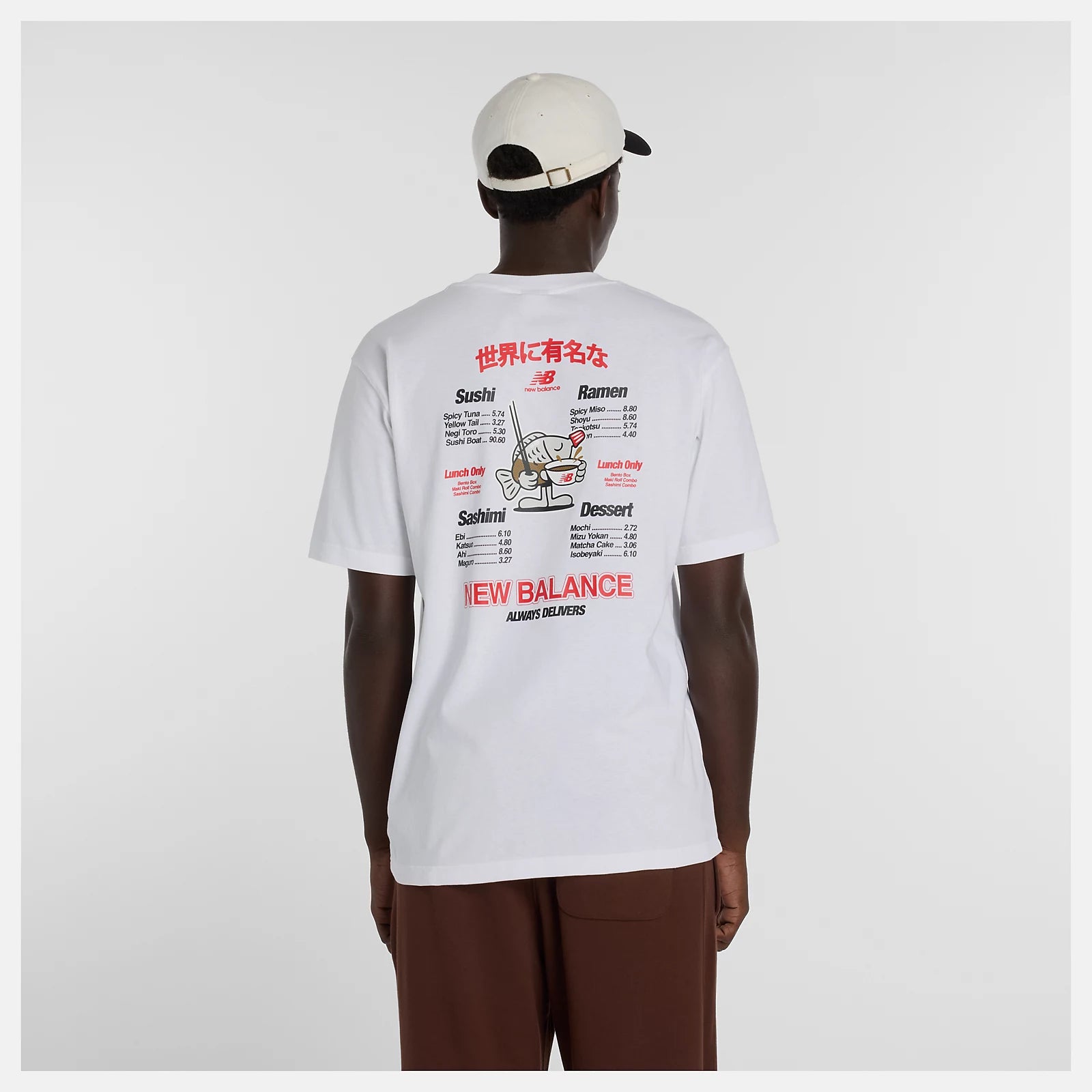 Ramen T-Shirt New Balance - White