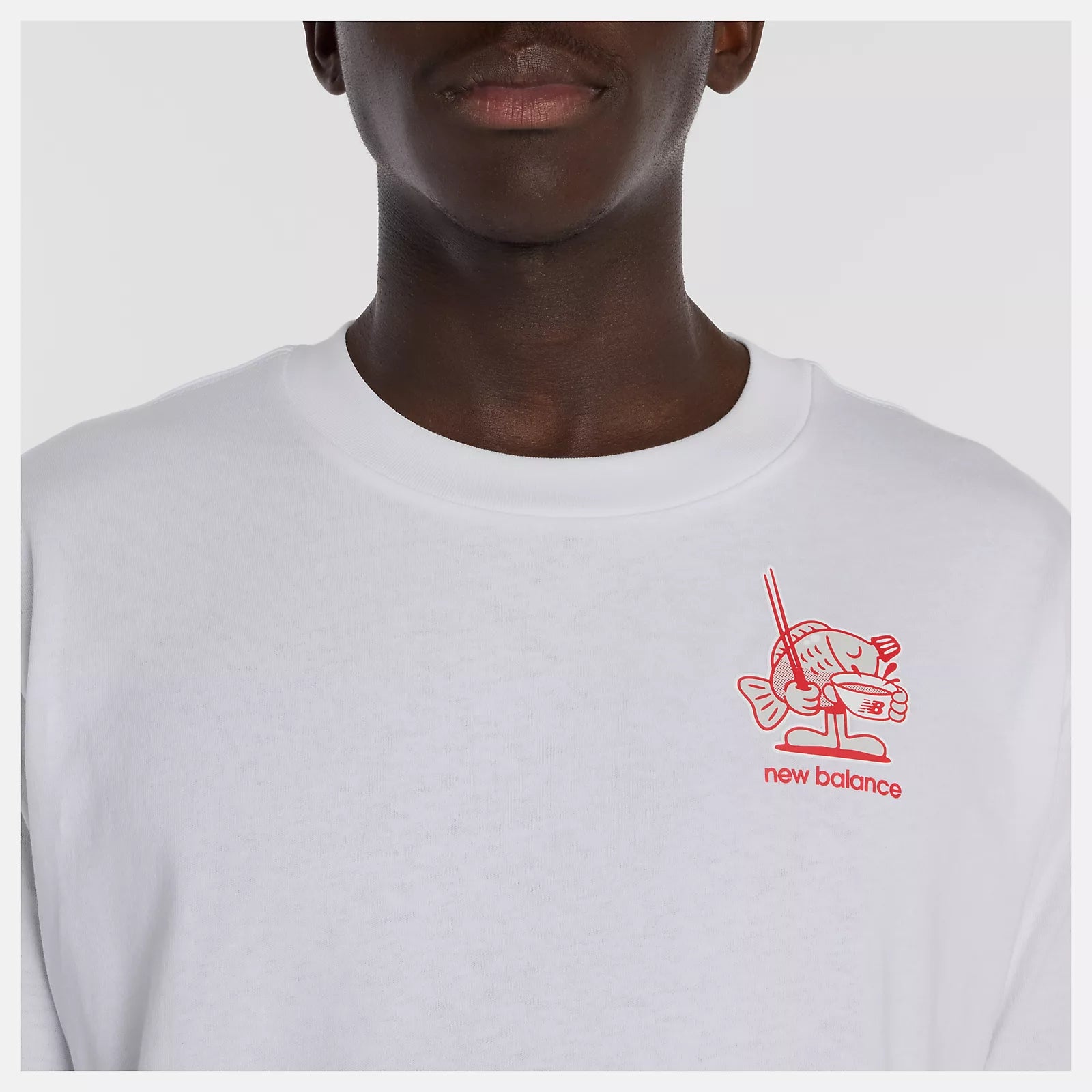 Ramen T-Shirt New Balance - White