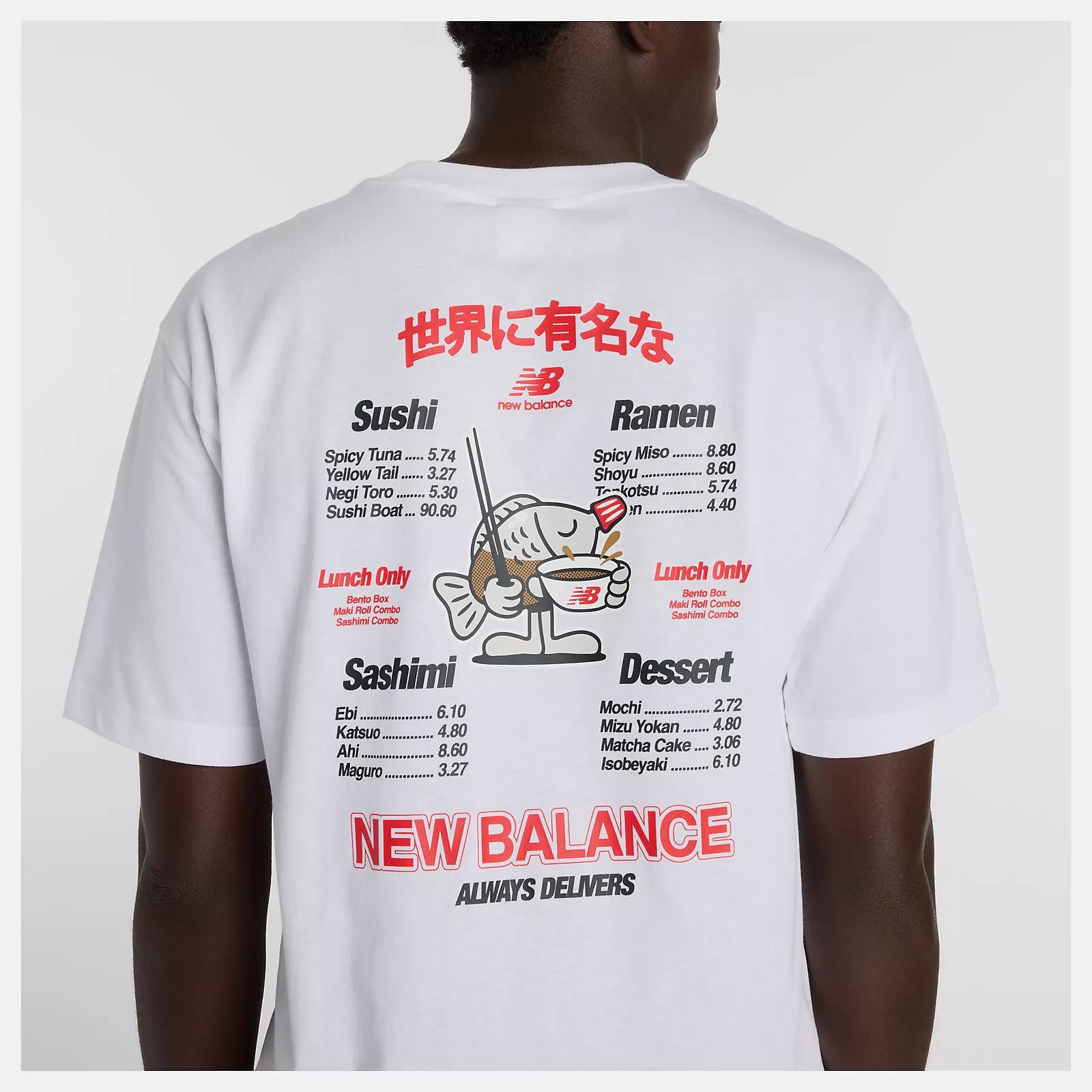 Ramen T-Shirt New Balance - White