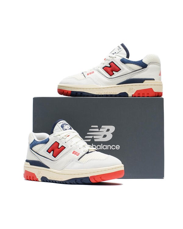 New Balance BB 550 CPB - Off White / Navy / Red