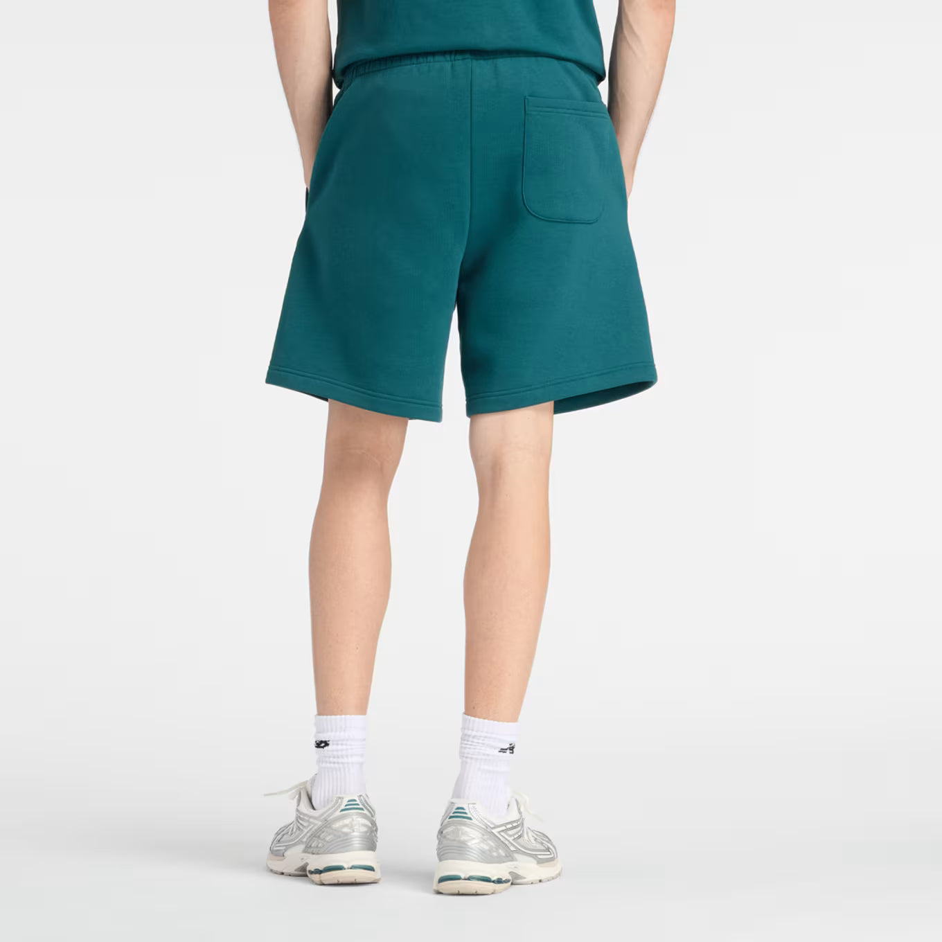 Sport Essentials French Terry Short 7 New Balance - Medusa Green