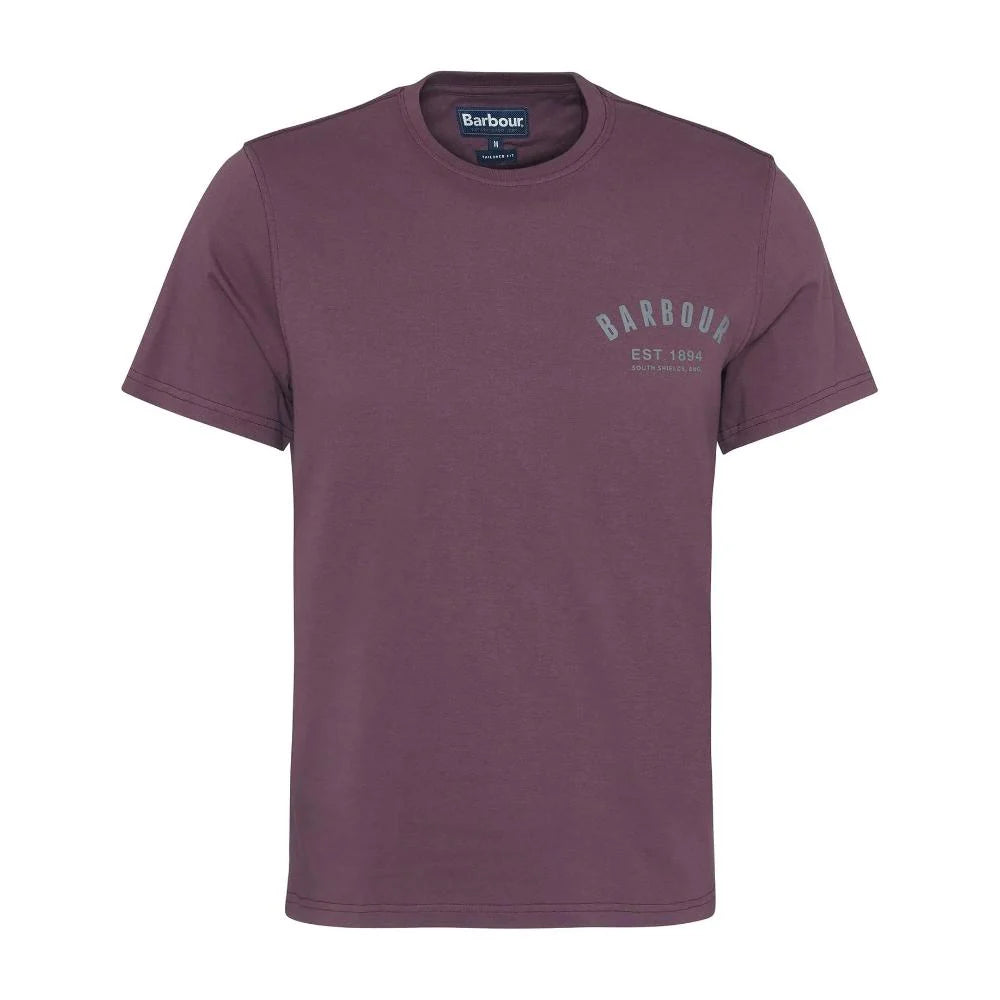 T-shirt Preppy Tee Barbour - Burnt Heaather