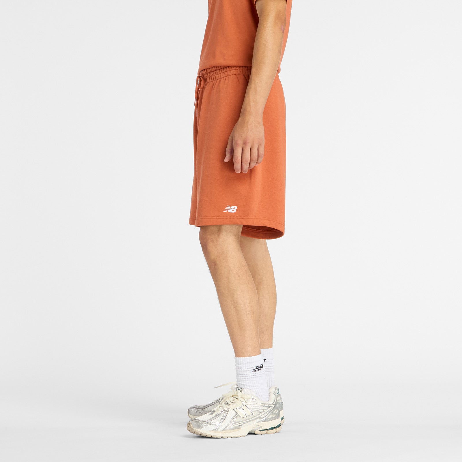 Sport Essentials French Terry Short 7 New Balance - Cinnamon