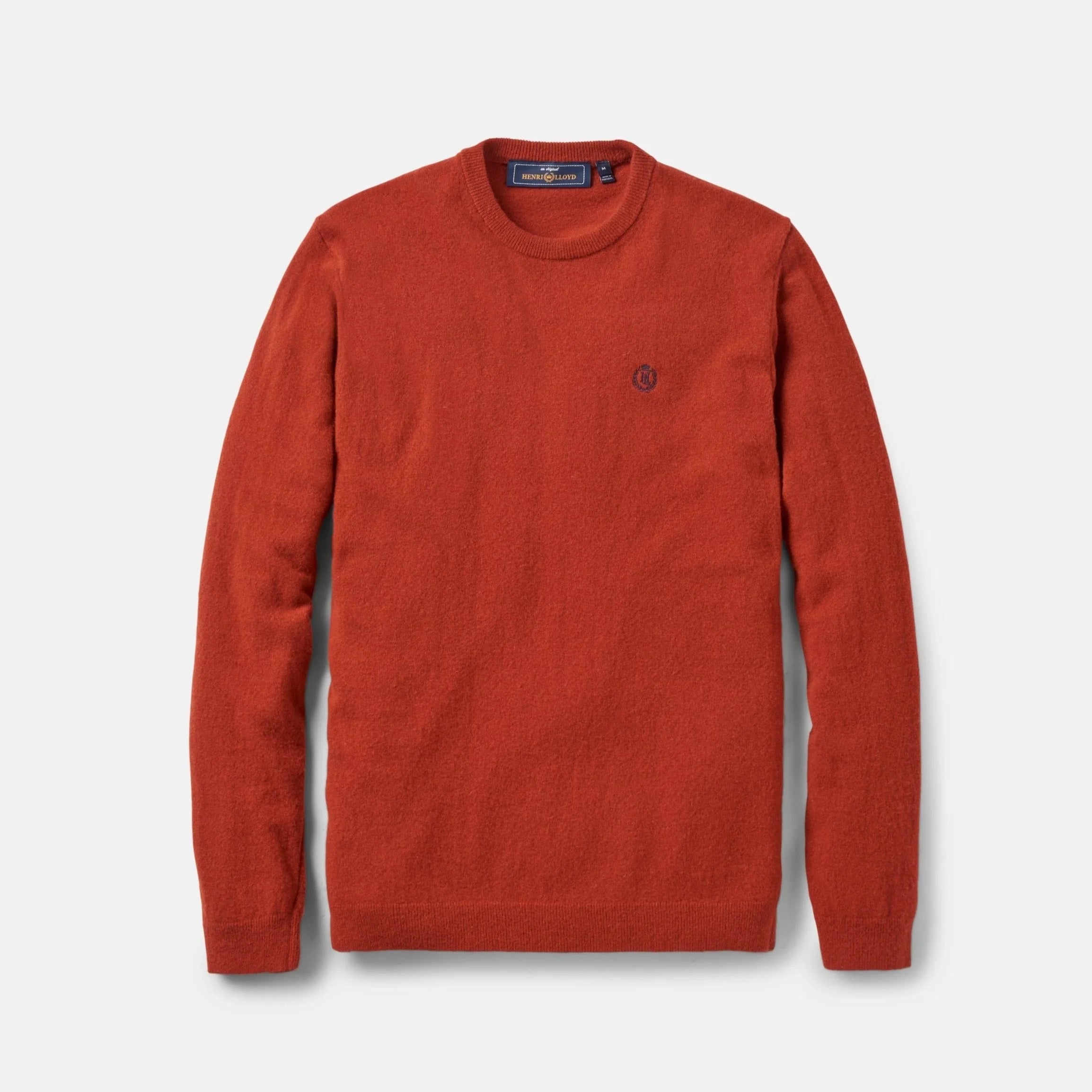 Teddington Crew Knit Henri Lloyd AW25 - Freo Red