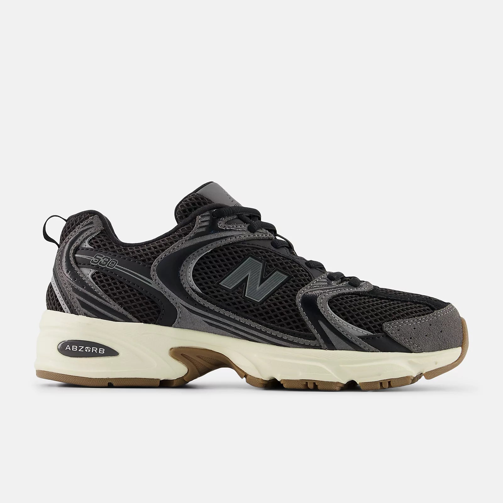 New Balance U 530 9TN- BLACK con CASTLEROCK