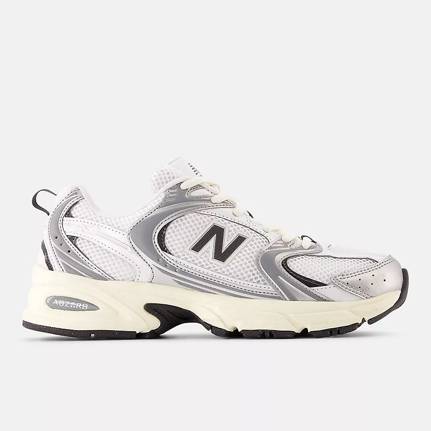 New Balance U 530 ESA - Silver Metallic / Black Cement