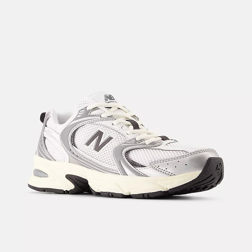 New Balance U 530 ESA - Silver Metallic / Black Cement
