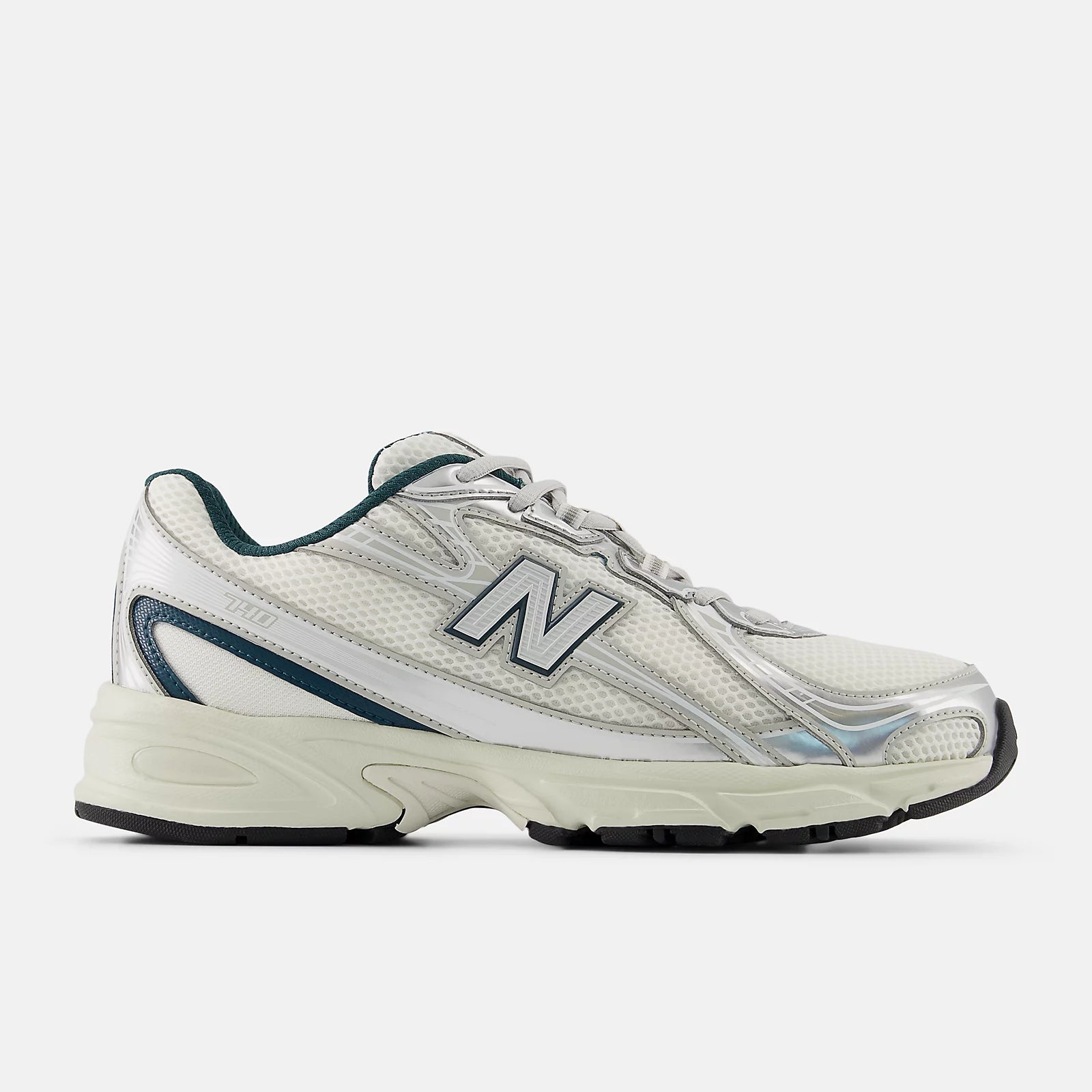 New Balance U 740 2EL - MEDUSA GREEN con ANGORA