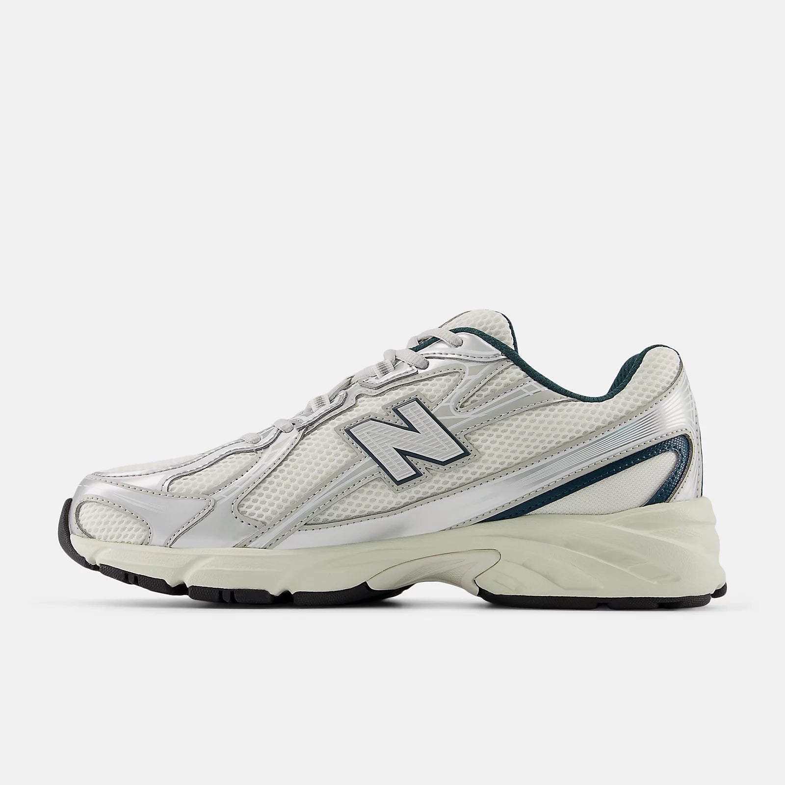 New Balance U 740 2EL - MEDUSA GREEN con ANGORA