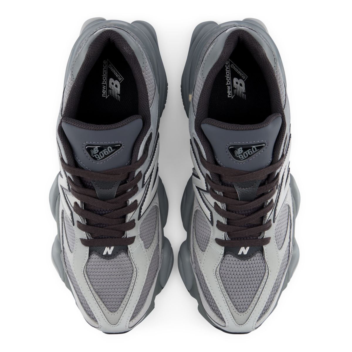 New Balance 9060 suede grigio - foto 3