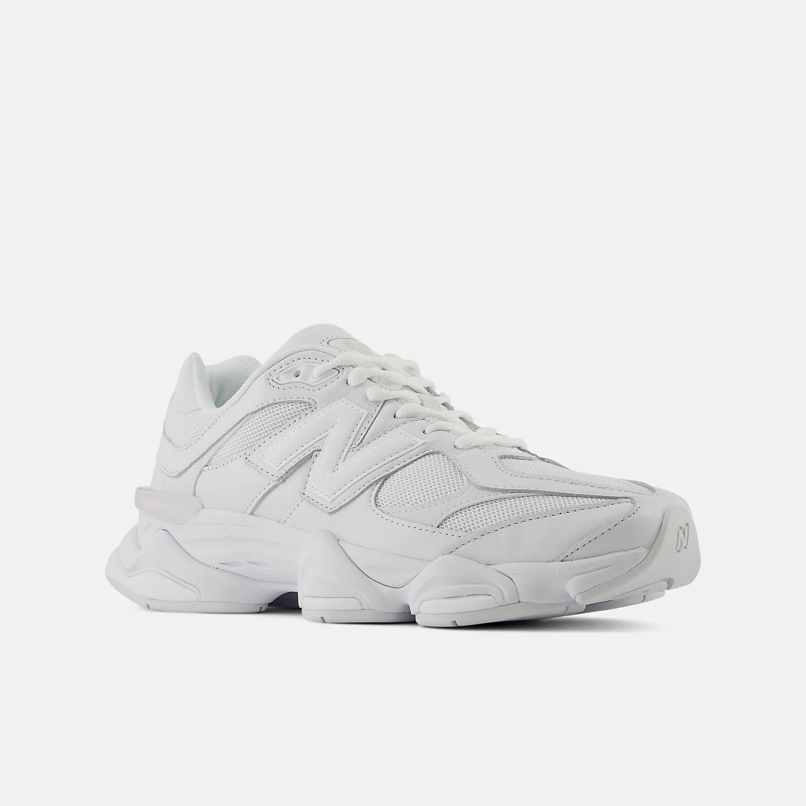 New Balance U 9060 NRJ - Nubuck/Leather/Synthetic/Mesh - WHITE
