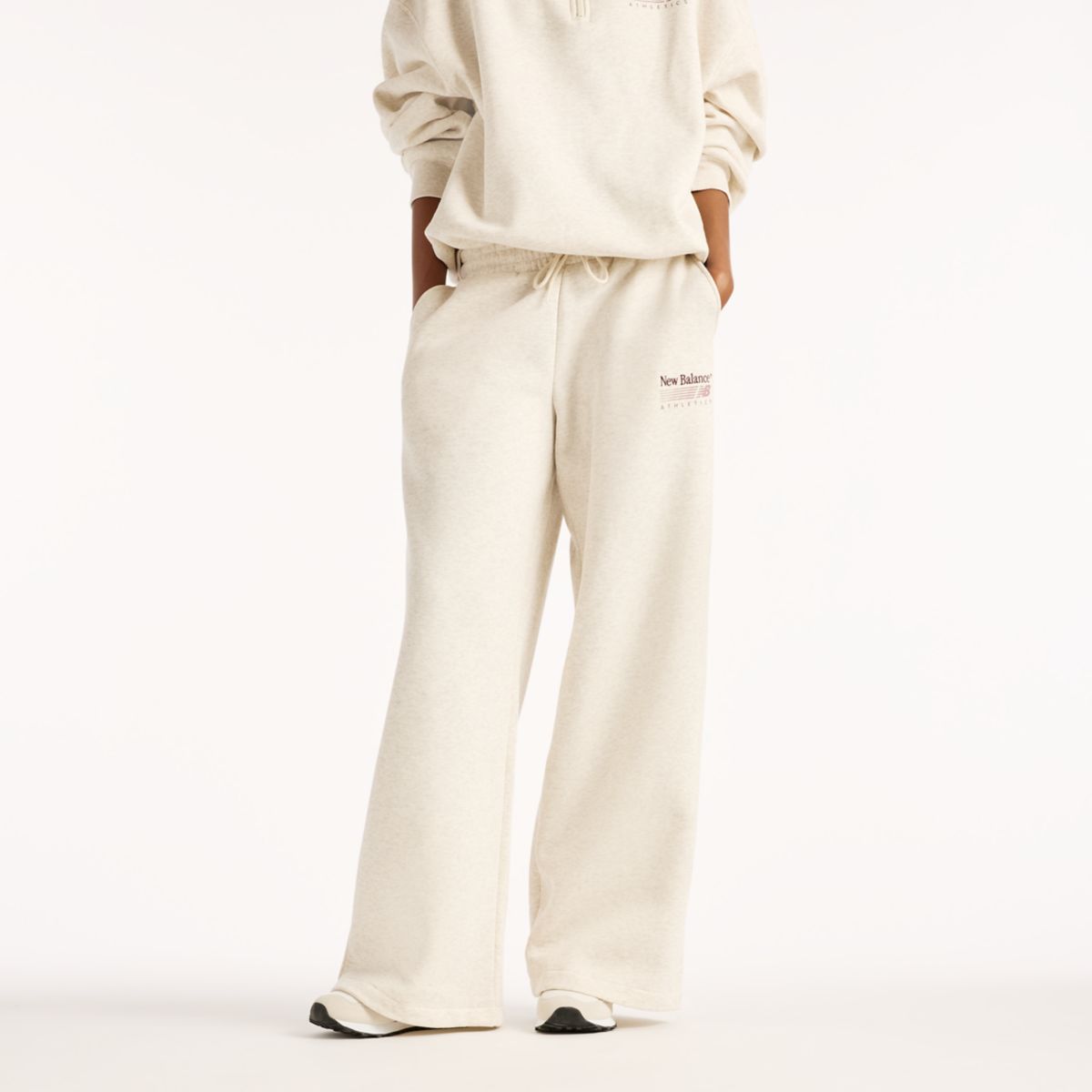 New Balance Trackside Fleece Pant donna linen - foto 1