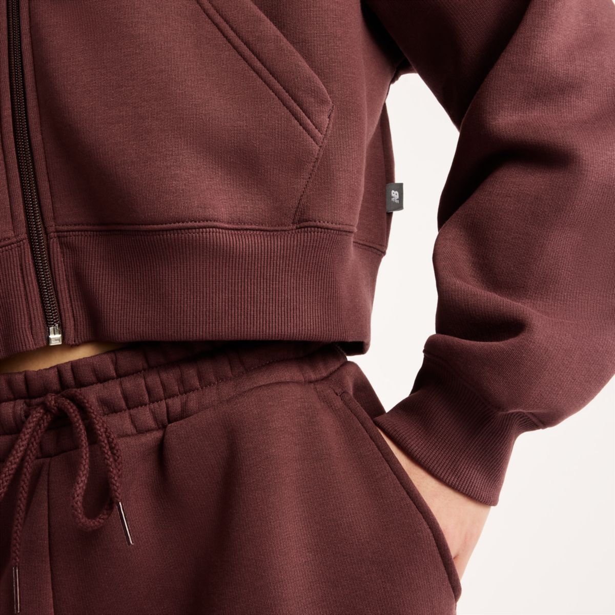 New Balance Trackside Full Zip donna cherry - foto 4